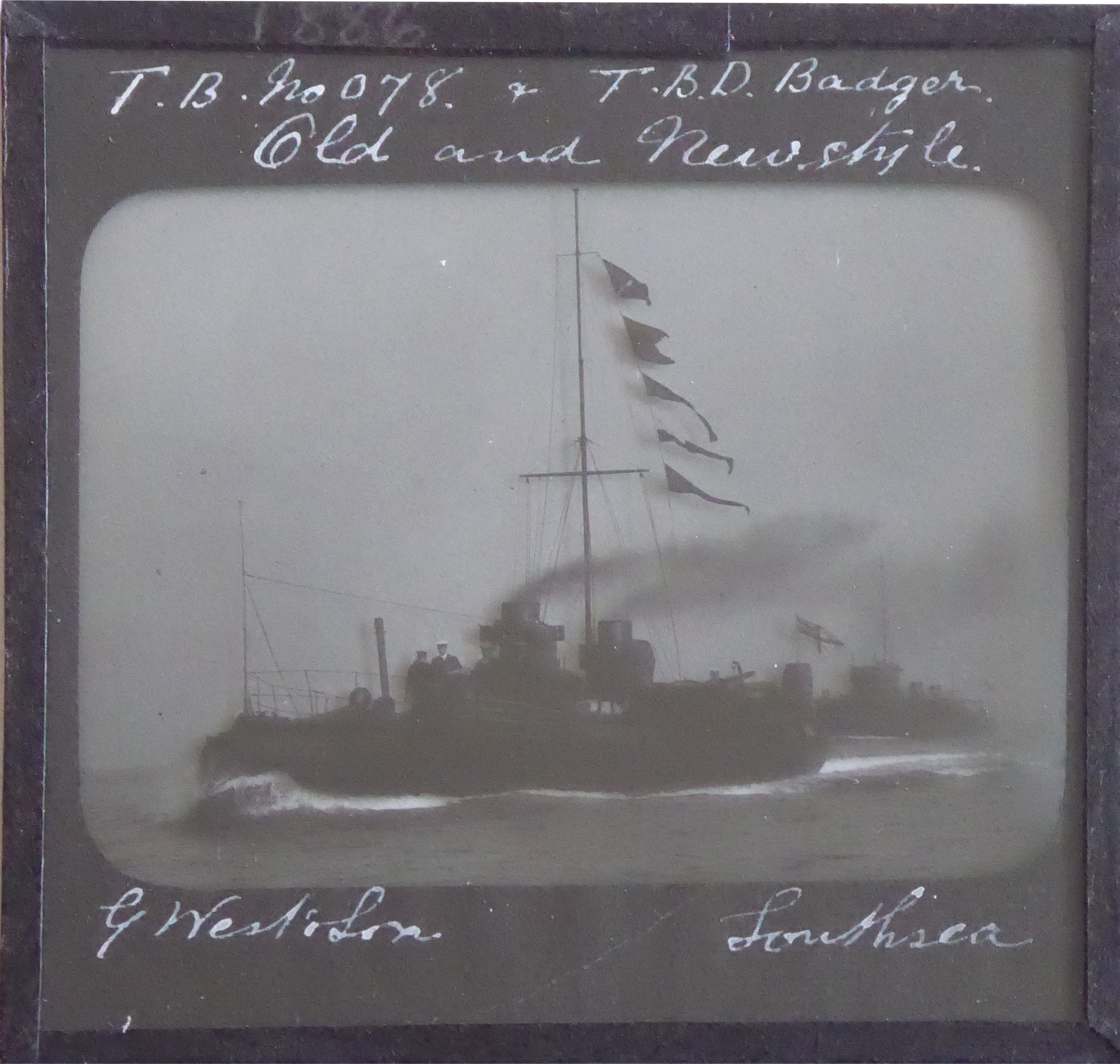 Torpedo Boats E78 and Badger 1911
